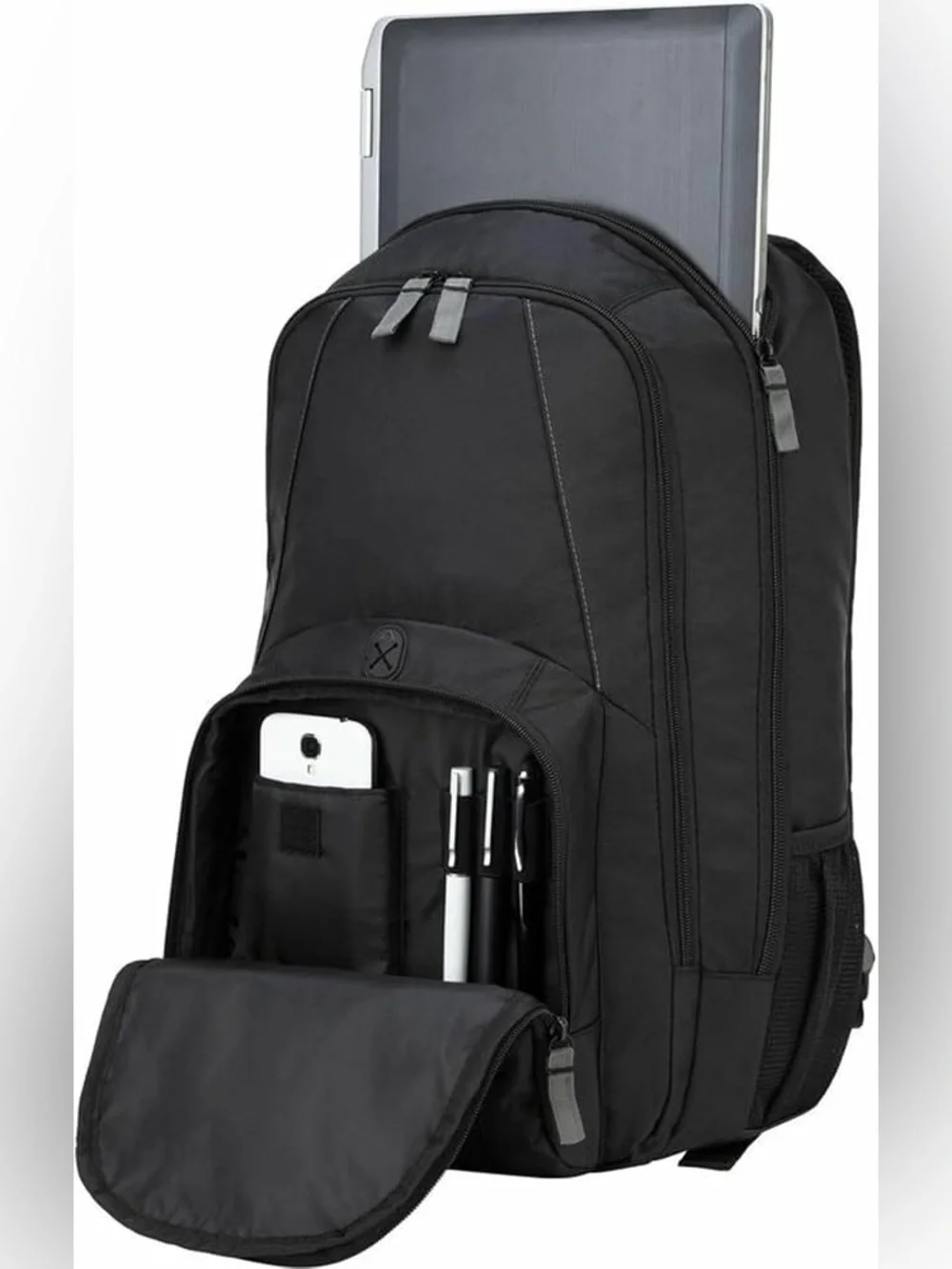 Targus Groove Laptop Backpack (Fits Up to 17” Laptop) – Black, Water-Resistant.